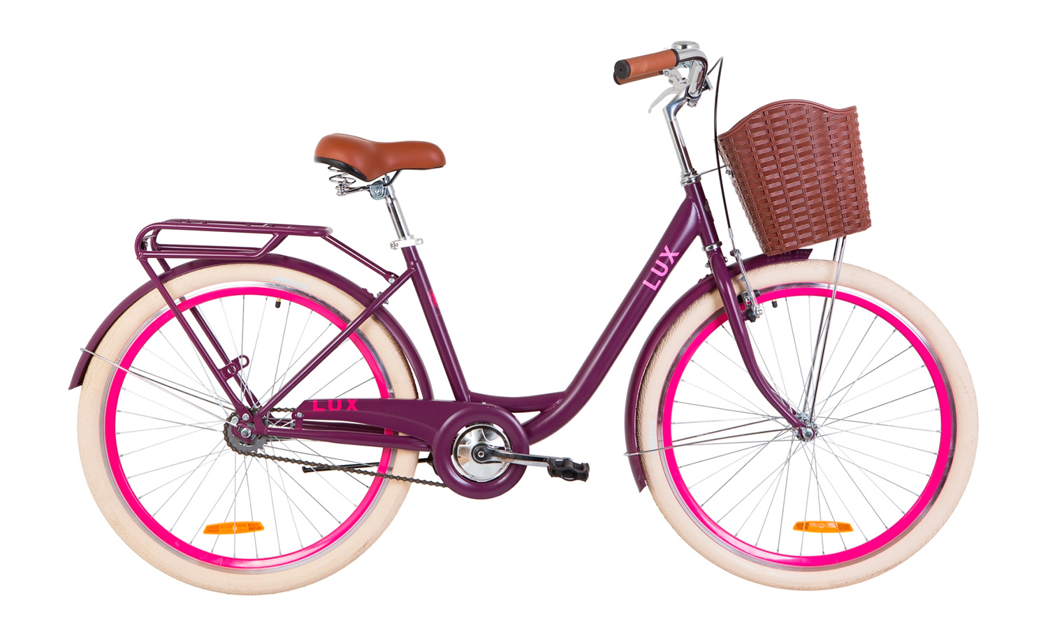 Велосипед 26" Dorozhnik LUX (2019) 2019 Фиолетовый